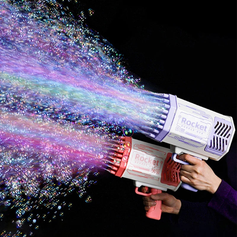 Rocket Bubble Blaster Gun